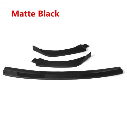 3ピース フロント バンパー リップ デフレクター スポイラー ガード カバー トリム 適用: 日産 ローグ 2019-2020 マットブラック AL-II-3549 ALの通販は