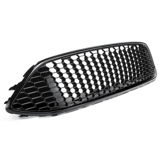 フロント バンパー ハニカム メッシュ センター グリル パネル 適用: フォード/FORD フォーカス MK3 ST ライン 2015 2016 2017 ブラック AL-II-3747 ALの通販は 16,030円