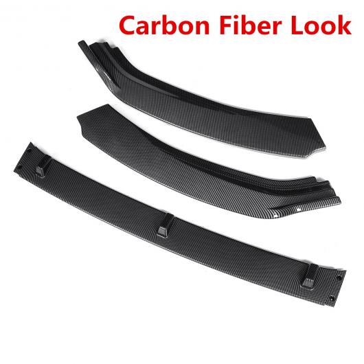 フロント バンパー スプリッタ リップ スポイラー ディフューザー プロテクター ガード 適用: VW ゴルフ MK7 MK7.5 2014 2017 カーボン調 AL-II-3832 ALの通販は