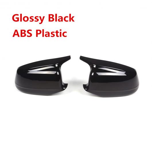 A ペア ミラー カバー サイド リア ビュー ミラー キャップ カバー トリム シェル 適用: BMW F10 F11 F18 2010 2013 ピアノブラック AL-II-4129 ALの通販は