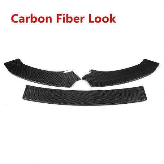 フロント バンパー スプリッタ リップ スポイラー ディフューザー 適用: フォード/FORD フォーカス フィエスタ シビック アコード スバル VW ゴルフ MK5 6 7 カーボン調 AL-II-4138 ALの通販は