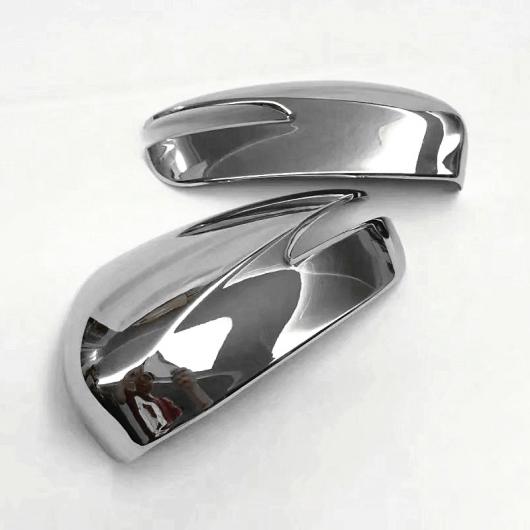 適用: マツダ CX-3 2017 2018 自動車 リア ビュー ミラー 装飾 カバー 2ピース ABS クローム AL-II-4290 AL