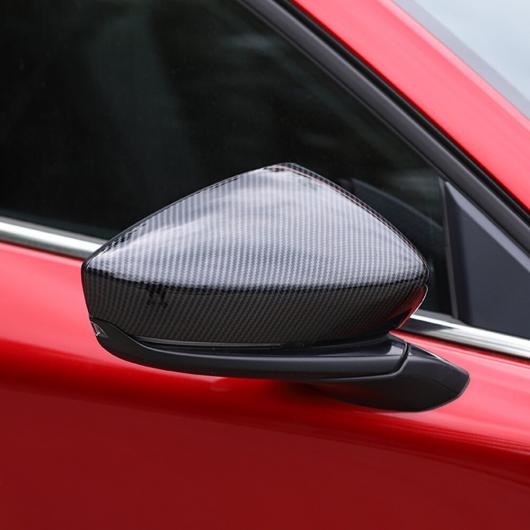 適用: マツダ CX-30 CX30 2019 2020 /カーボン バックミラー サイド ドア ミラー カバー トリム 2ピース ABS カーボン AL-II-4397 ALの通販は 10,290円