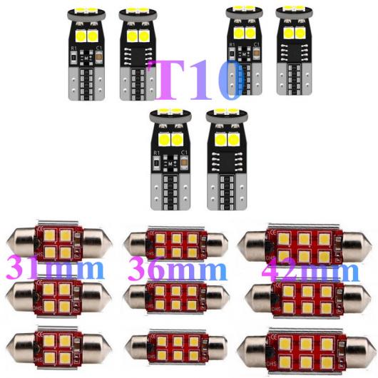 車用 内装 LED ライト 適用: トヨタ カローラ アベンシス RAV4 カムリ オーリス カリーナ FJ クルーザー 4 ランナー アクセサリー キット 15ピース ホワイト AL-JJ-2127 ALの通販は