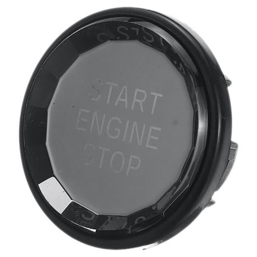 AL スタート イグニッション ボタン カバー クリスタル スイッチ ボタン 適用: ジャガー/JAGUAR 1 コンタクト スタート ボタン イン センター ブラック・レッド AL-JJ-3019