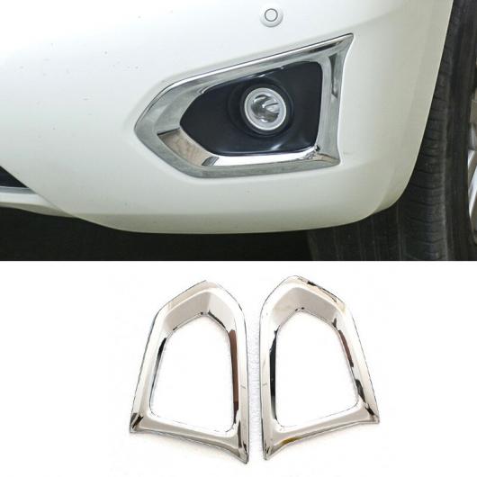 フロント リア フォグライト プロテクター カバー トリム ステッカー フレーム クローム インテリア 適用: 日産 パトロール Y62 2010-2019 タイプ001 AL-JJ-3259 AL