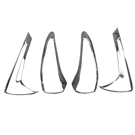 クローム リア テールライト カバー リア ブレーキ ランプ フレーム モールディング トリム 4ピース 適用: 日産 ムラーノ 2015-2019 タイプ001 AL-JJ-3387 AL