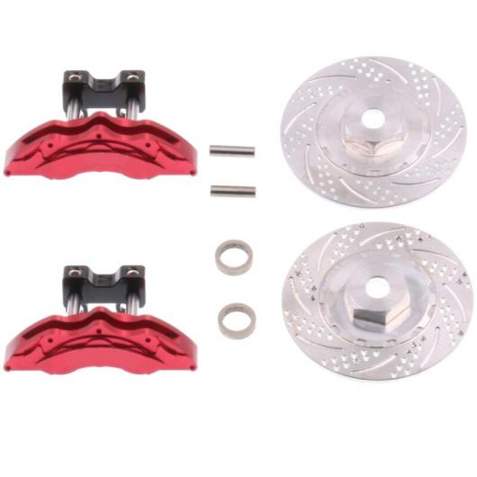 RC クローラ AXIS ブレーキ キャリパー 適用: 1/10 RC クローラ トラクサス TRX4 ブロンコ ユニット G500 K5 レッド シルバー AL-JJ-3520 AL 15,390円