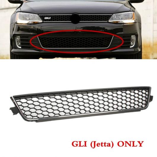 クローム フロント バンパー ハニカム ロワー インテーク グリル アセンブリ 適用: ジェッタ MK6 GLI 2011-2014 5C6853677 タイプ001 AL-JJ-3658 AL