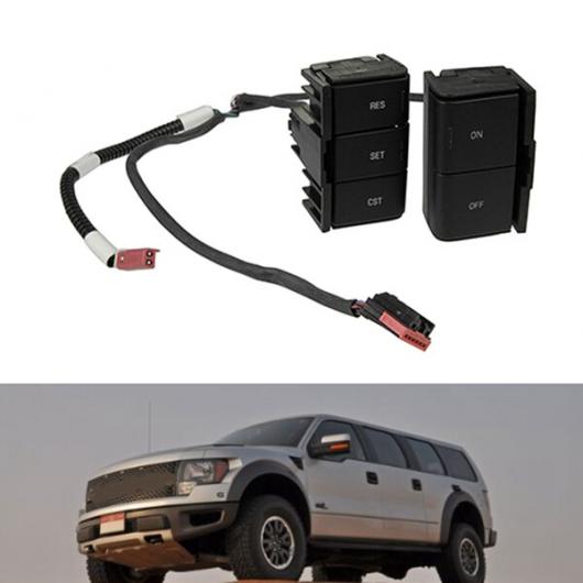 4L3Z9C888AAC 適用: 04-08 フォード/FORD F150 ステアリング ホイール クルーズ コントロール スイッチ ボタン タイプ001 AL-JJ-4080 AL