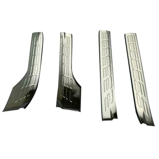 適用: トヨタ ライズ 2020 ステンレス スチール インナー ドア シルズ シル ガード カバー トリム シルバー AL-JJ-4937 AL 23,385円