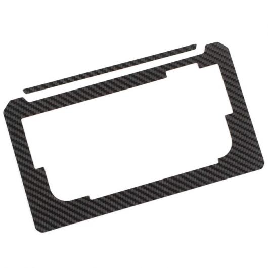 ナビゲーション SN カバー トリム CD SN 装飾 カバー 適用: スズキ ジムニー 2019-2020 インテリア アクセサリー カーボンファイバー ブラック AL-JJ-5553 AL