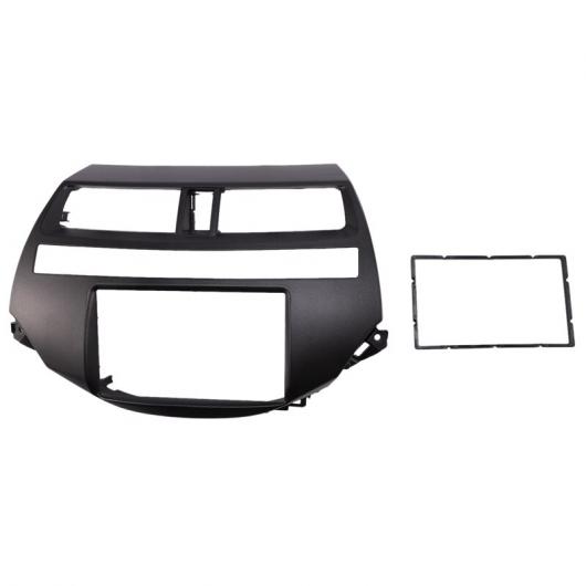 ダブル DIN キット 適用: 2008-2009 ホンダ アコード 08-アップ W/O デュアル A/C ブラック AL-JJ-6256 AL