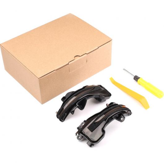 2ピース ダイナミック LED ターンシグナルライト 適用: ホンダ フィット ジャズ シティ HR-V CR-V シティ グレイス アコード クリスタル ホワイト・スモーク ブラック AL-JJ-6732 ALの通販は 22,010円