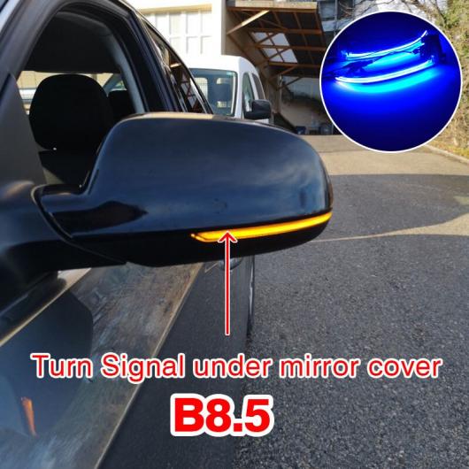 Audi社外品ダイナミックウインカー ミラーライトAudi A7 S7 RS7 2011 2013 2014 2015 2016 2017シグナル シーケンシャル 2ピース ダイナミック ウインカー LED サイド ミラー ライト