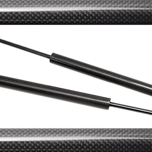 適用: フォルクスワーゲン/VOLKSWAGEN VW ゴルフ プラス 2009-2014 フロント フード ボンネット カーボンファイバー ガス ストラット ショック ダンパー ブラック カーボンファイバー AL-JJ-8865 AL