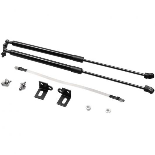 適用: ホンダ HR-V HRV XR-V ベゼル 2014-2019 オート カーボンファイバー フロント ボンネット フード ガス ストラット リフト サポート ショック ダンパー ノーマル ブラック AL-JJ-8936 AL