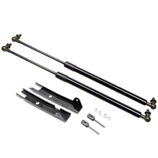 適用: トヨタ フォーチュナ SW4 AN150 AN160 SUV 5-ドア 2015-2020 フロント ボンネット フード ガス ストラット リフト サポート ショック ダンパー アブソーバー ノーマル ブラック AL-JJ-9099 AL