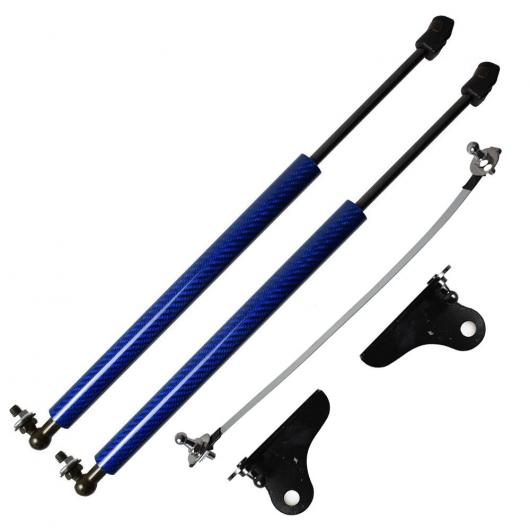 適用: マツダ CX-30 2019-2020 フロント ボンネット フード ガス ストラット カーボンファイバー リフト サポート ショック ダンパー アクセサリー ブルー カーボンファイバー AL-JJ-9105 AL その他カー用品
