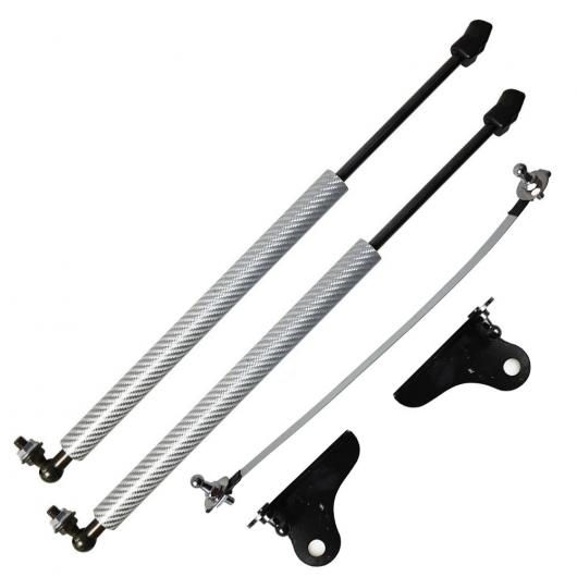 適用: マツダ CX-30 2019-2020 フロント ボンネット フード ガス ストラット カーボンファイバー リフト サポート ショック ダンパー アクセサリー シルバー カーボンファイバー AL-JJ-9105 ALの通販は