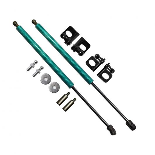 適用: プジョー/PEUGEOT 407 SW エステート 2004-2011 2ピース フロント ボンネット フード ガス ストラット ブルー カーボンファイバー〜グリーン カーボンファイバー AL-JJ-9129 ALの通販は