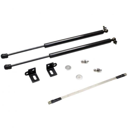 適用: ダッジ/DODGE ジャーニー JC フィアット/FIAT フリーモント 2009-2020 フロント フード ボンネット カーボンファイバー ガス ストラット ショック ブラック カーボンファイバー AL-JJ-9153 ALの通販は