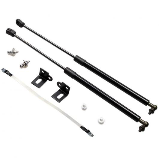 適用: ダッジ/DODGE ジャーニー JC フィアット/FIAT フリーモント 2009-2020 フロント フード ボンネット カーボンファイバー ガス ストラット ショック ダンパー ノーマル ブラック AL-JJ-9153 AL 18,662円