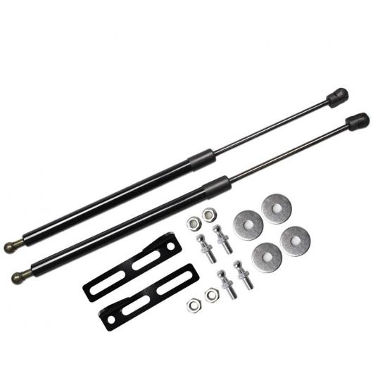 適用: フォルクスワーゲン/VOLKSWAGEN VW ポロ MK5 6R 2009-2017 フロント フード ボンネット ガス ストラット ショック カーボンファイバー ダンパー リフト サポート ノーマル ブラック AL-JJ-9158 AL