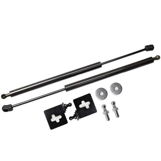ガス ストラット 適用: 日産 180SX 200SX RS13U 1988-1999 2ピース フロント フード ボンネット カーボンファイバー リフト サポート ショック ダンパー ブラック カーボンファイバー AL-JJ-9182 AL 22,323円