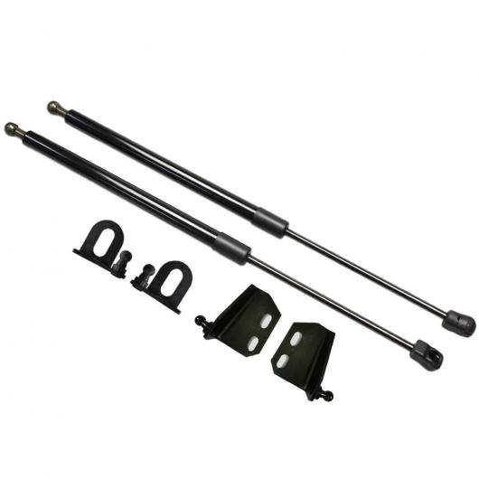 フロント ボンネット フード ダンパー 適用: シトロエン/CITROEN C-CROSSER 2007-2012 ガス ストラット リフト サポート カーボンファイバー ショック アブソーバー ノーマル ブラック AL-JJ-9204 AL
