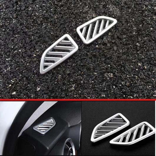 適用: アルファ ロメオ ステルヴィオ 2017 2018 ABS クローム マット 通気口 吹き出し口 カバー ダッシュボード トリム 2ピース AL-JJ-9429 ALの通販は 6,219円