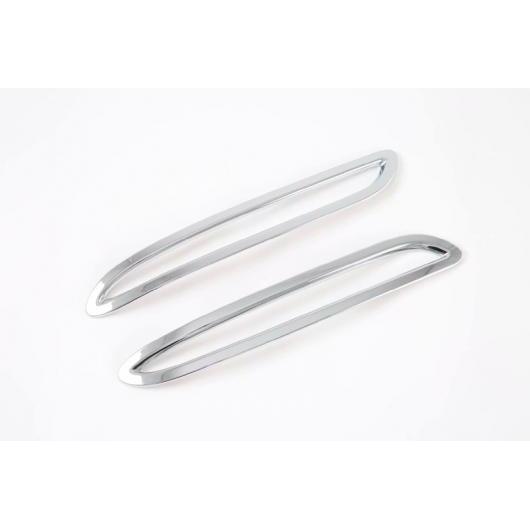 適用: メルセデスベンツ CLA-クラス C118 CLA180 200 250 2019-2021 リア リフレクター フォグライト ランプ カバー トリム ベゼル フレーム スタイリング ガーニッシュ クロム AL-KK-0068 ALの通販は