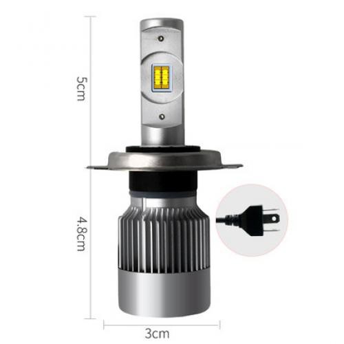 ヘッドライト バルブ LED 適用: 起亜 ソウル 6000K 10000lm ホワイト ライト オート 2ピース H4 AL-KK-0531 ALの通販は