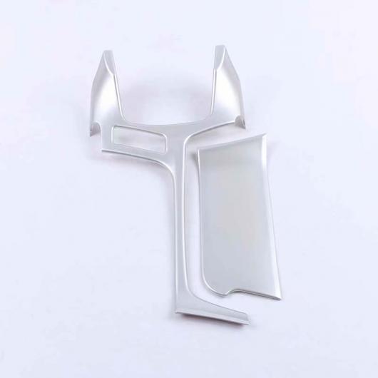 適用: キャデラック/CADILLAC XT6 2019 2020 ABS クローム ギア シフト パネル センター コンソール カバー トリム フレーム ステッカー シルバー AL-KK-1018 AL