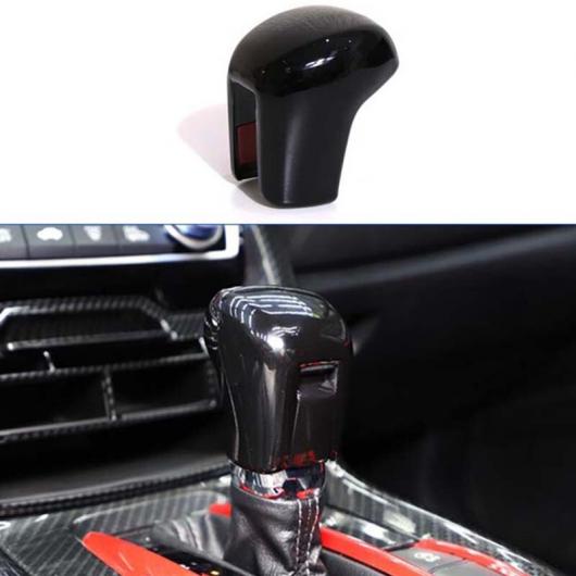 AL ギア シフト ノブ カバー ABS ブラック レバー トリム 適用: ホンダ シビック 10世代 2016 2017 2018 2019 ブラック AL-KK-1397