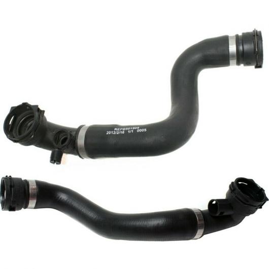 ラジエーター ホース アッパー 適用: BMW E53 X5シリーズ 11537500733 11537508688 ブラック AL-KK-1593 AL