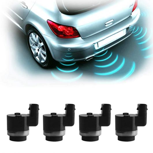 PDC パーキング アシスト センサー 適用: BMW X5 E70 2007-2013 X6 E71 E72 2008-2014 X3 E83 2004-2010 パック 4 66209139868 ブラック AL-KK-1656 AL