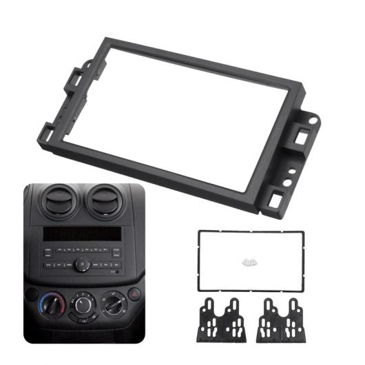 2DIN ラジオ CD DVD O ダッシュボード パネル フレーム 適用: シボレー/CHEVROLET キャプティバ/ロヴァ/ジェントラ/アベオ ブラック AL-KK-1692 AL