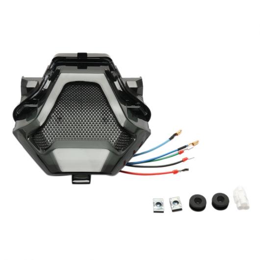 リア テールライト LED ウインカー ブレーキ レッド 適用: ヤマハ Y15ZR LC150 MT07 MT25 R25 R32015-2017 ブラック AL-KK-1986 AL