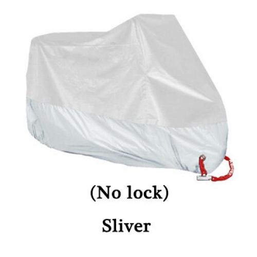 L190T ダスト オートバイ カバー 防水 アウトドア インドア オートバイ 適用: ホンダ ヴィクトリー カワサキ ヤマハ ブラック シルバー〜シルバー XL 230×95×125 AL-KK-2803 2輪 ALの通販は