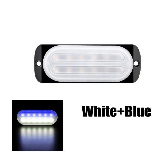 2×6LED 防水 ストロボ ライト ワーニング フラッシュ アルミニウム エマージェンシー ライト バー 適用: ローリー トラック イエロー〜ホワイト ブルー 4ピース AL-KK-2941 AL 8,550円