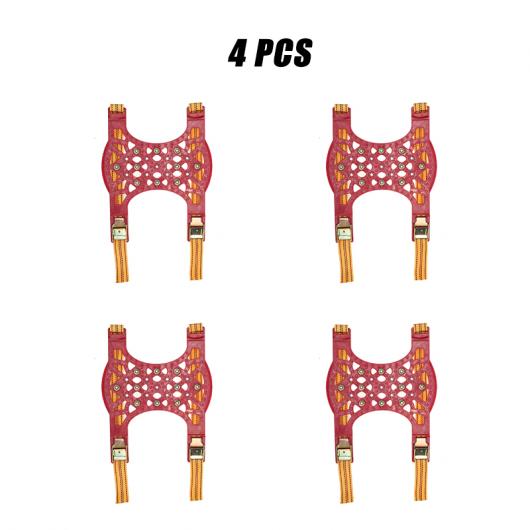 ユニバーサル スノー チェーン タイヤ 滑り止め アンチ スキッド チェーン サンド マッド ロード 車両 適用: SUV トラック バン 4ピース ブラック〜4ピース レッド AL-KK-2977 AL