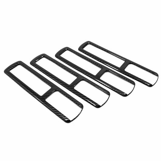 ABS カーボンファイバー調 ルーフ ドーム リード ライト ドーム パネル デカール カバー トリム 適用: トヨタ ハイランダー 2014 2015 2016 2017 2018 2019 リア AL-KK-4217 AL 14,810円