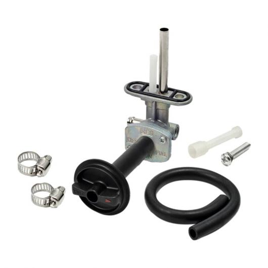 フューエル バルブ スイッチ フューエル バルブ フューエル スイッチ 適用: カワサキ 400 KVF400 1999-2002 シルバー×ブラック AL-KK-5201 AL