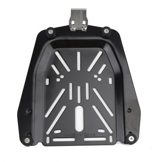 65L 80L ユニバーサル オートバイ リア トップ ラゲッジ ボックス ブラケット プレート ヘルメット ストレージ ケース トランク カーゴ シェルフ ホルダー アクセサリー ブラック AL-KK-5205 2輪 ALの通販は