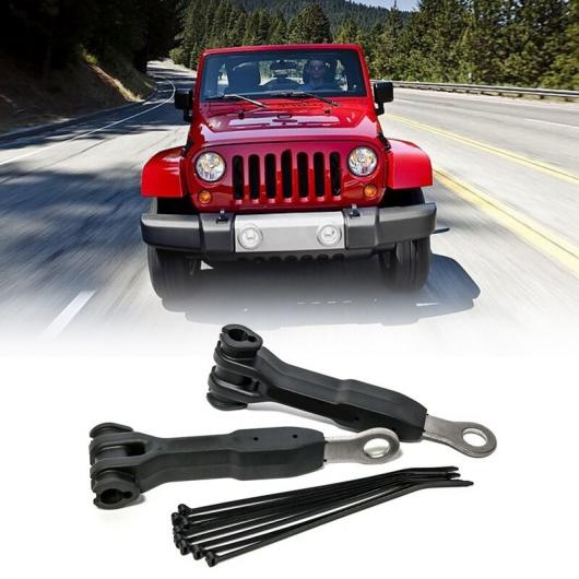 向こう正面 うち切り 生産ライン 船がかり 一揃いの道具 当てはめる: ジープ/JEEP ラングラー JK/JKU 2008-2017 1101255 黒いこと AL-KK-5526 AL