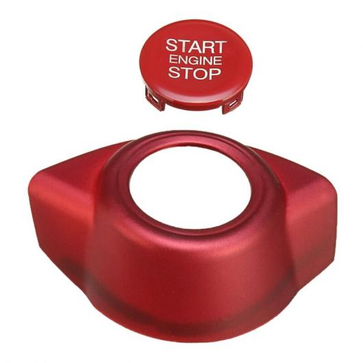 2ピース エンジン スタート ストップ プッシュ ボタン フレーム カバー 適用: アルファ ロメオ ジュリア ステルヴィオ 17 レッド AL-KK-5645 ALの通販は 5,755円