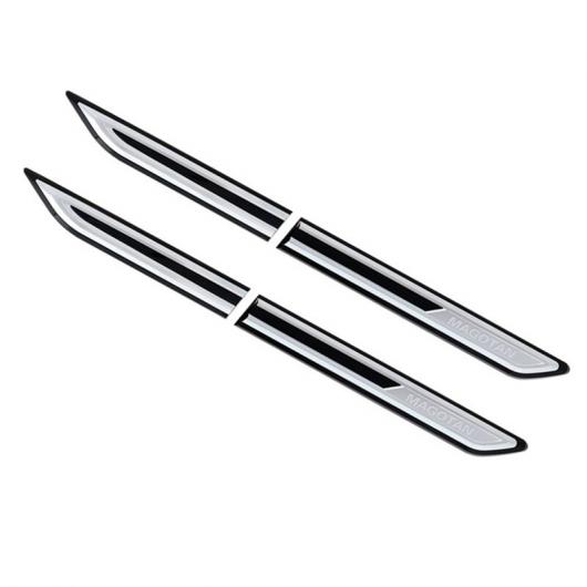 クローム サイド フェンダー 装飾 ステッカー フェンダー トリム アクセサリー 適用: マゴタン パサート B8 ブラック AL-KK-5781 AL