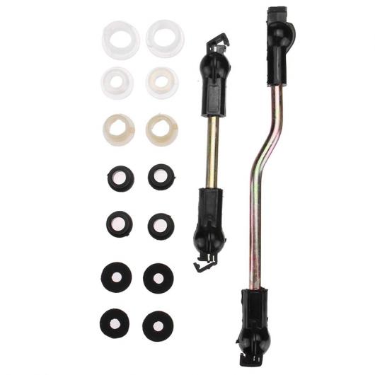 AL Aセット ギア シフター リペア キット セレクター ブッシュ キット 適用: ジェッタ ゴルフ MK1 コンバーチブル GTI セレクター ロッド リンケージ キット 171798211 ブラック AL-KK-5935