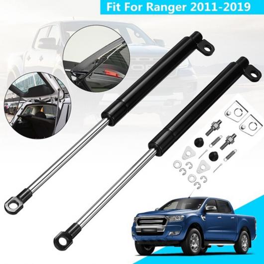 1ペア テールゲート スロー ダウン＆アップ ストラットセット サポート ロッド 適用: フォード/FORD レンジャー T6 XL PX XLT ワイルドトラック 2011-2019 ブラック AL-KK-6144 AL